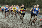 Mens under-17s 2018 British Inter Counties Cross Country Champs., Prestwold Hall, Loughborough. Photo: David T. Hewitson/Sports for All Pics
